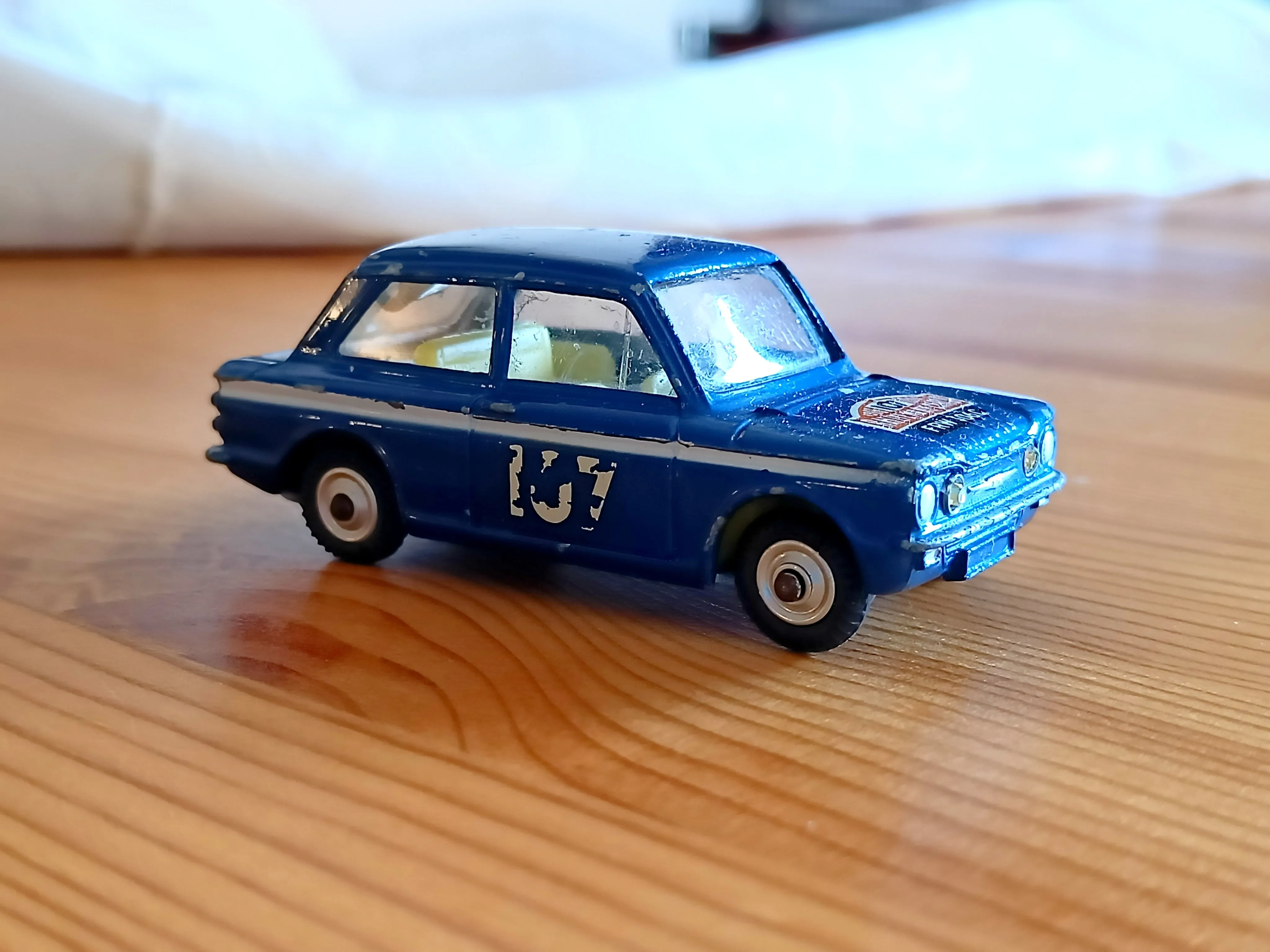 328 Hillman Imp Monte Carlo with yellow interior