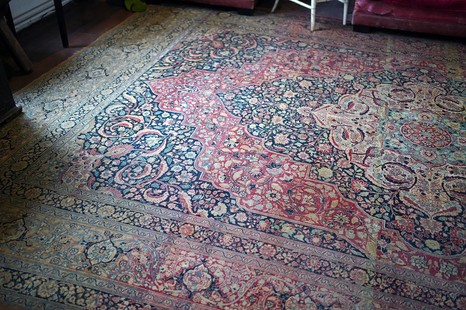 A Good Large Late 19thC Tabriz Carpet c.1900