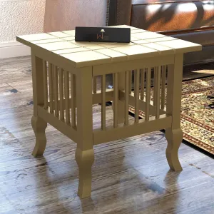 Beautiful Wooden End Table