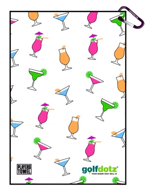 Cocktail Party Mini Tour Towel (16"x 24")