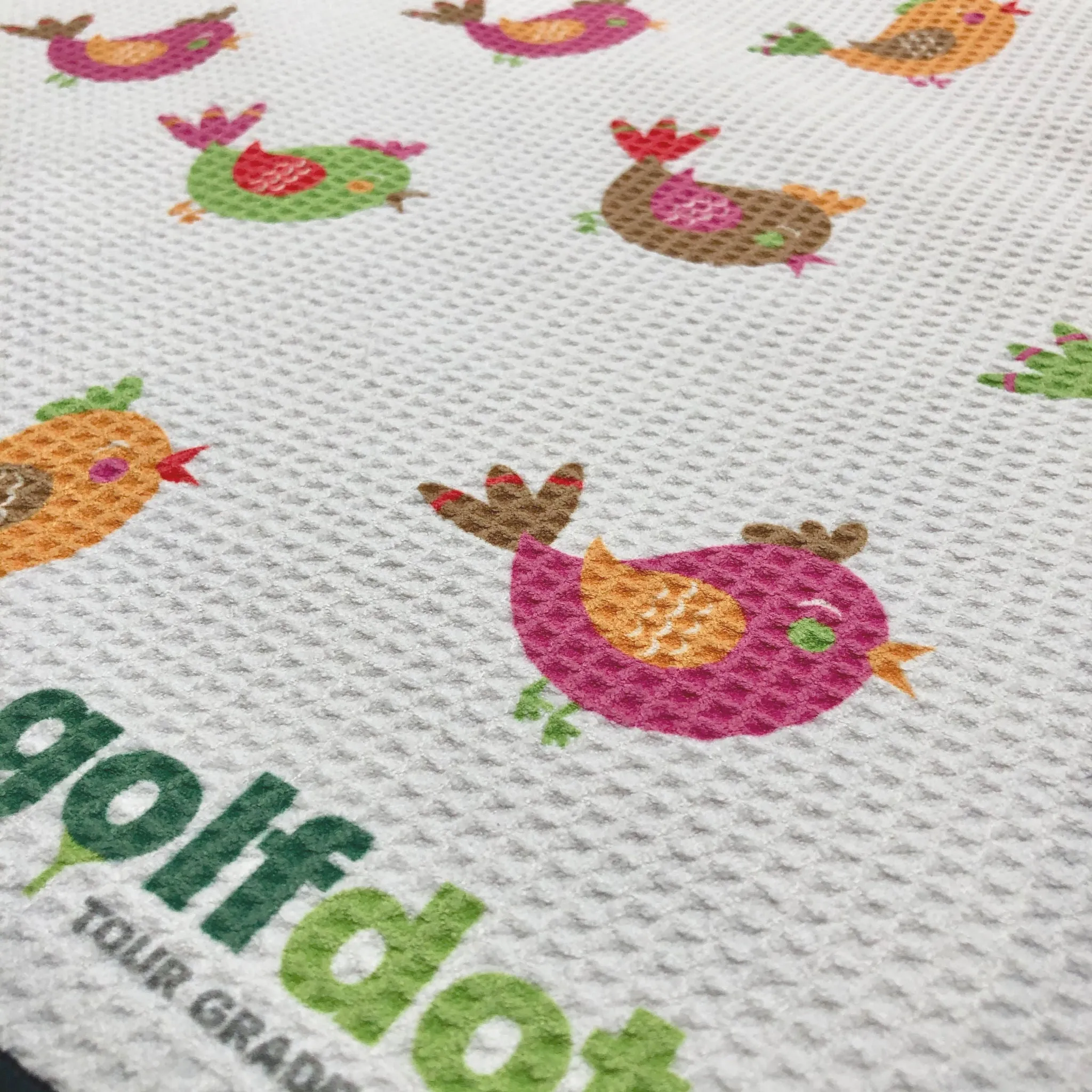 Custom Golfdotz Birdies Tour Towel 22" X 40"