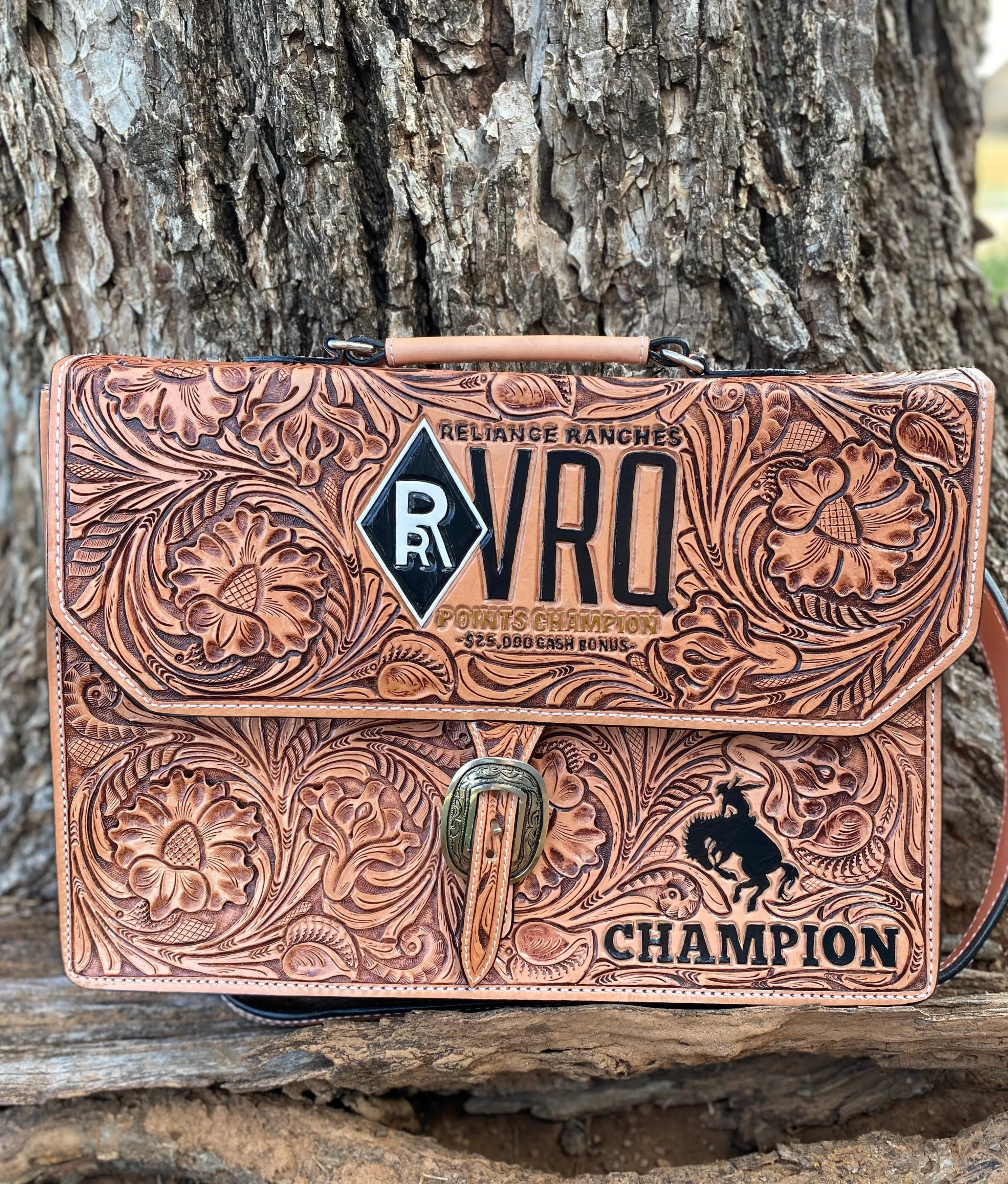 Custom Leather Briefcase