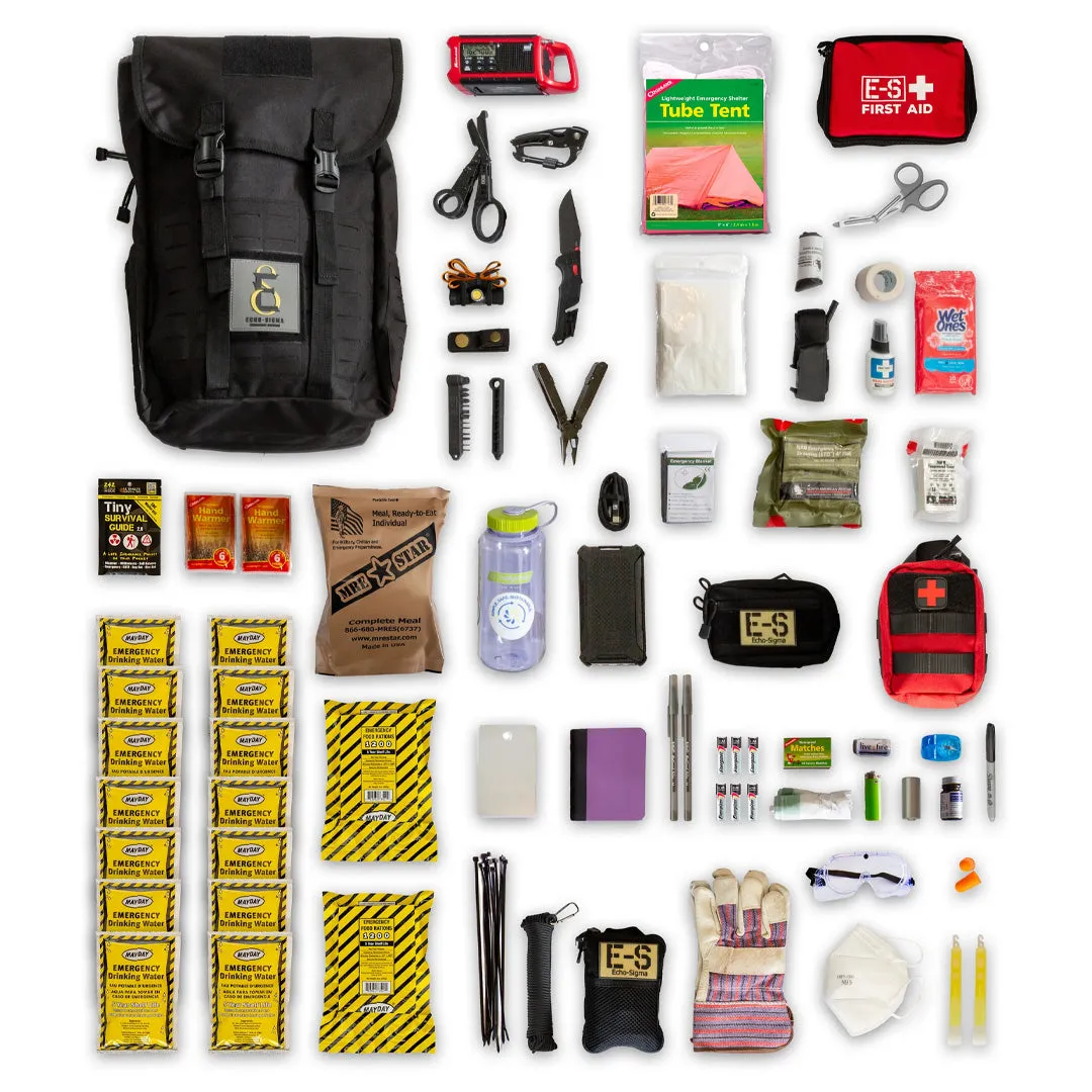 Echo-Sigma Rucksack   Tech Survival Bag