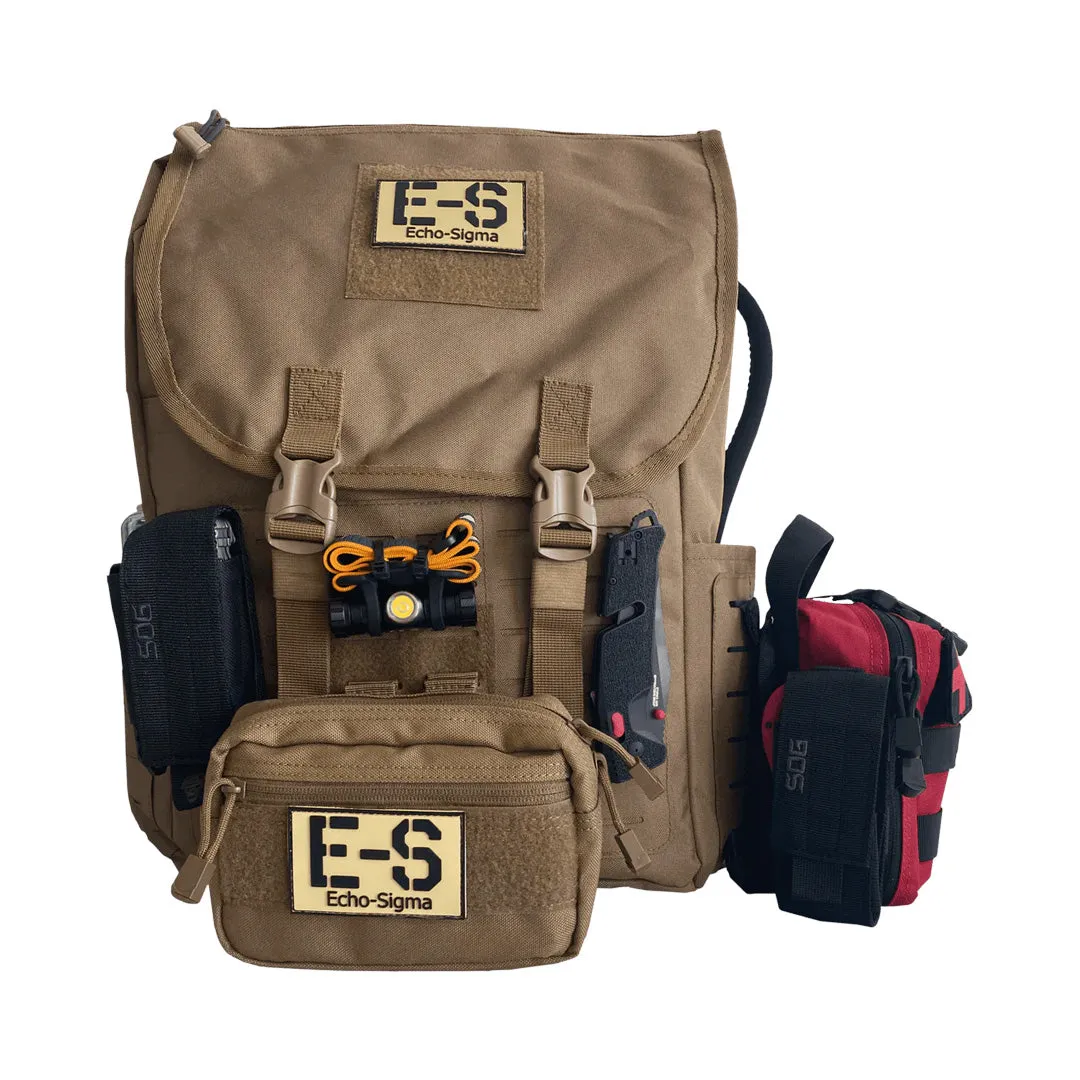 Echo-Sigma Rucksack   Tech Survival Bag