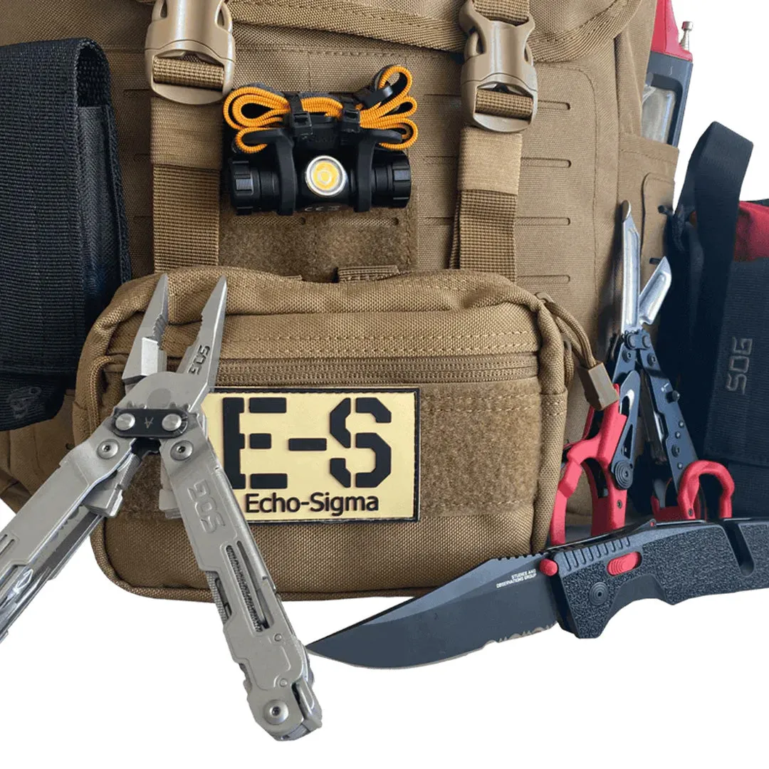 Echo-Sigma Rucksack   Tech Survival Bag