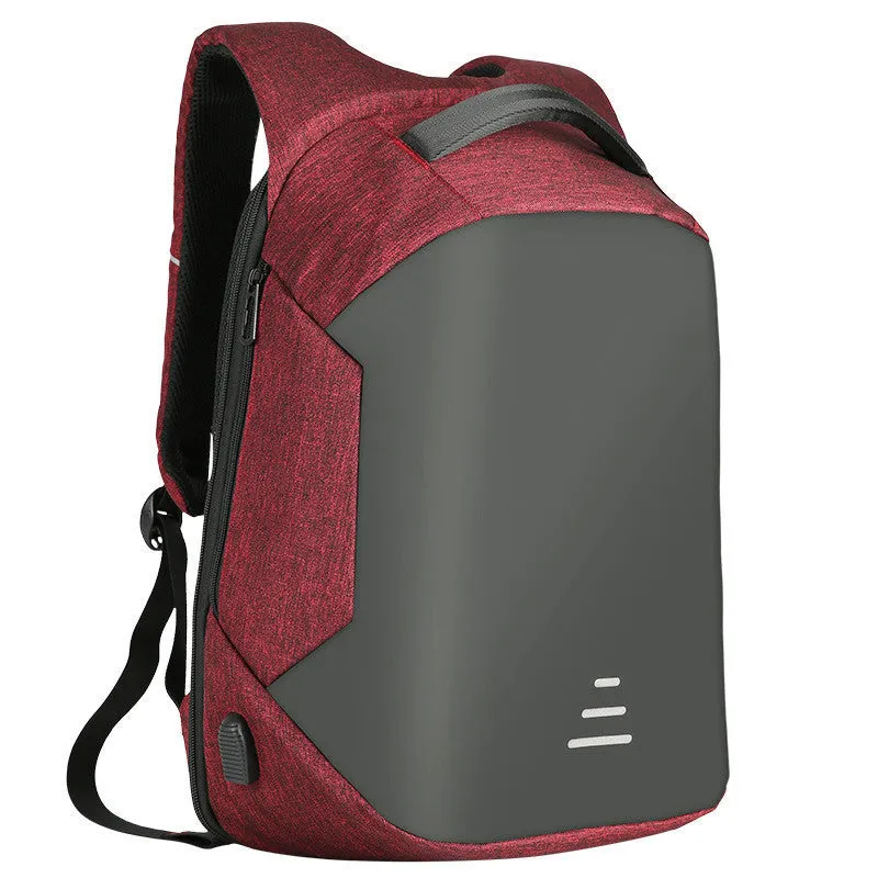 Full Anti-theft USB Charging Waterproof Business Backpack