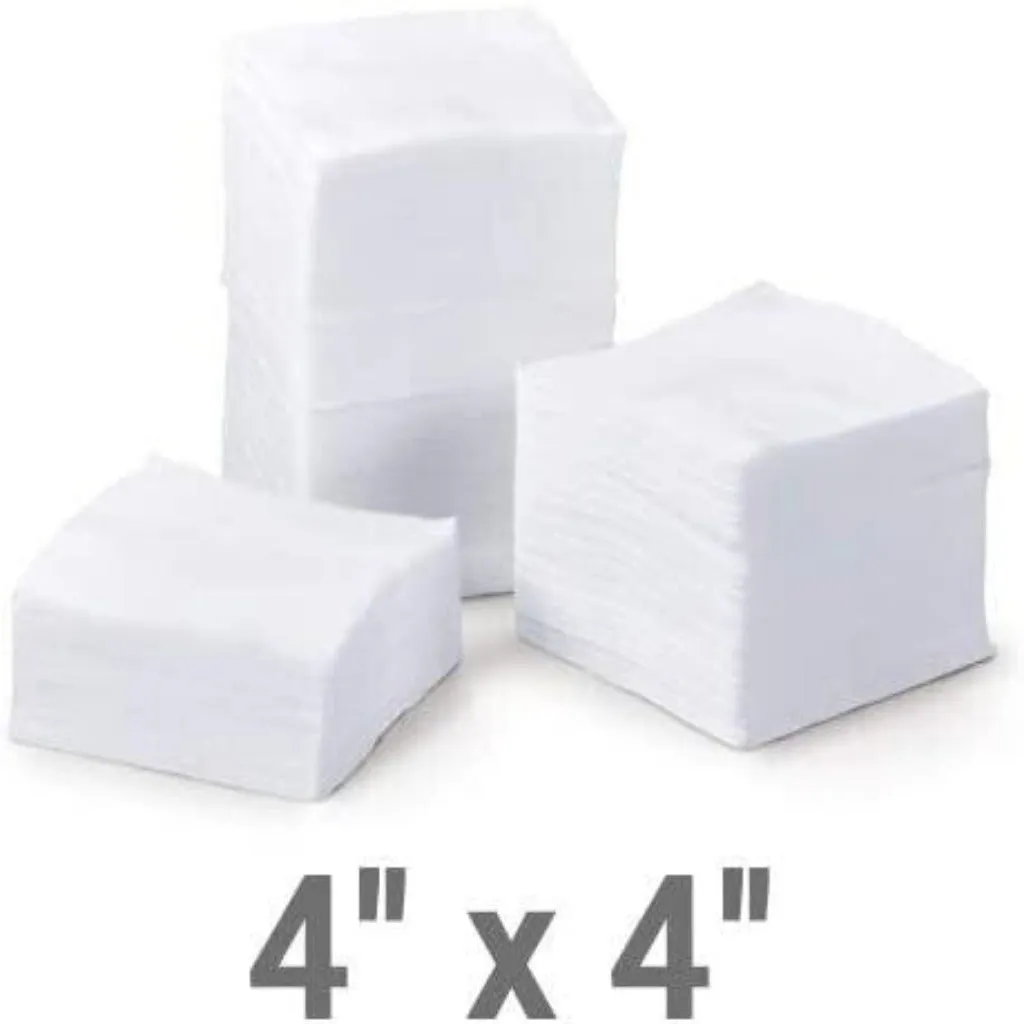 GAUZE NON-WOVEN 4X4 4PLY