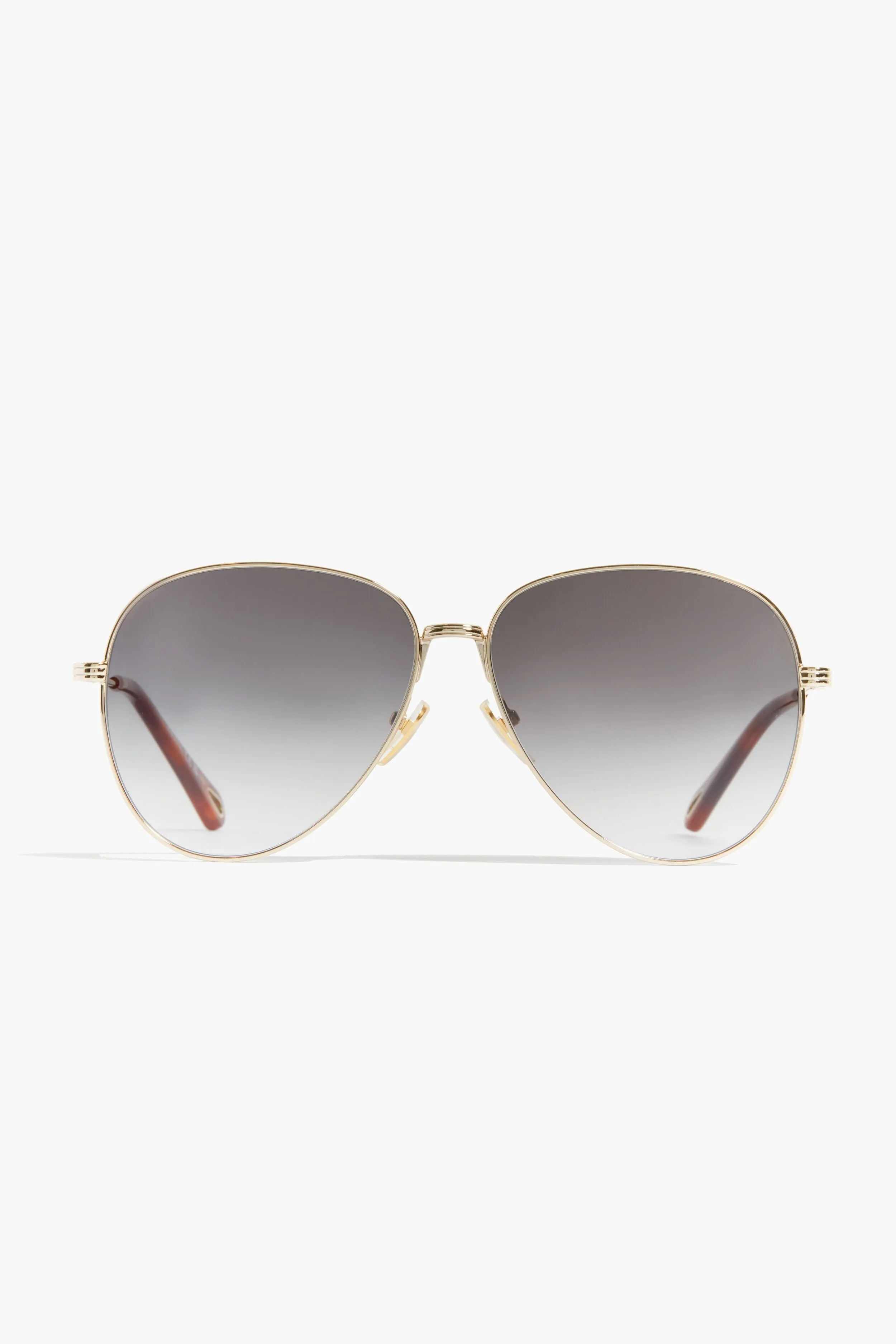 Gold Faith Aviator Sunglasses