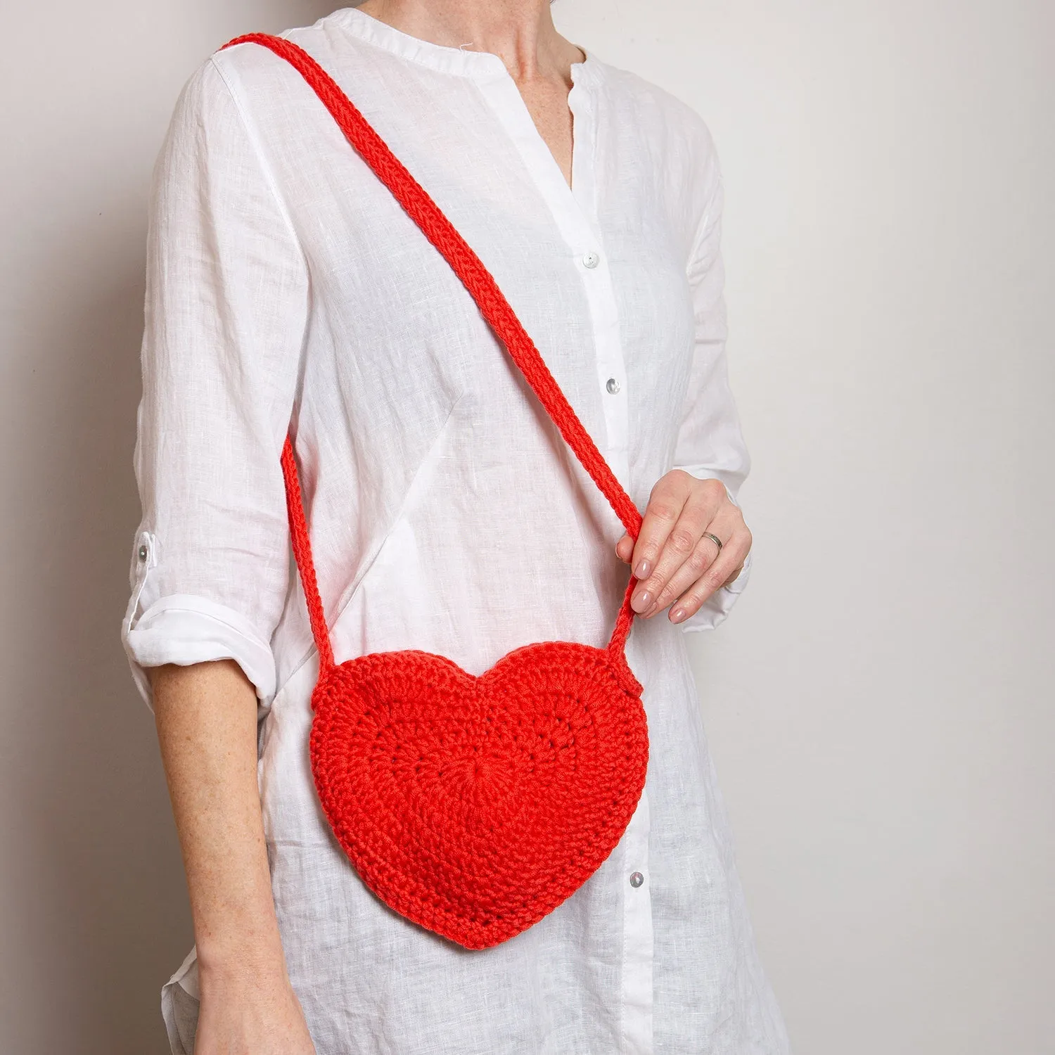 Heart Bag Crochet Kit