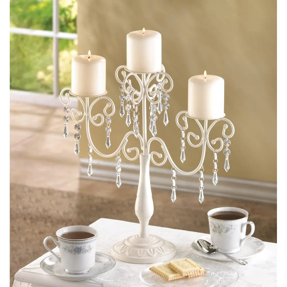 Ivory Elegance Candleabra
