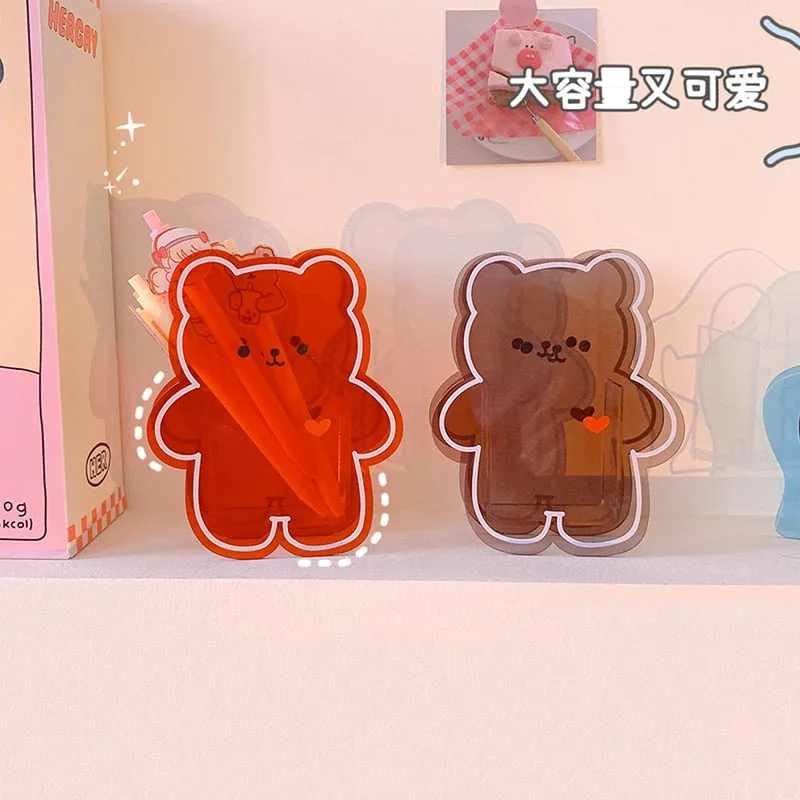 Kawaii Cute Bear Stationery Organizer