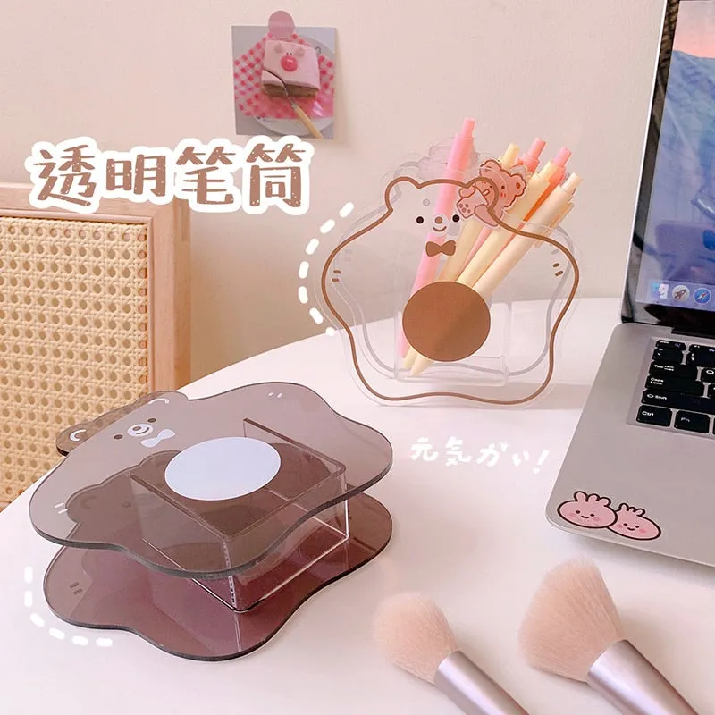 Kawaii Cute Bear Stationery Organizer