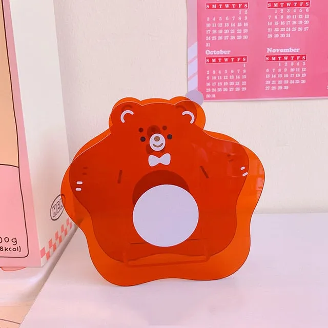 Kawaii Cute Bear Stationery Organizer