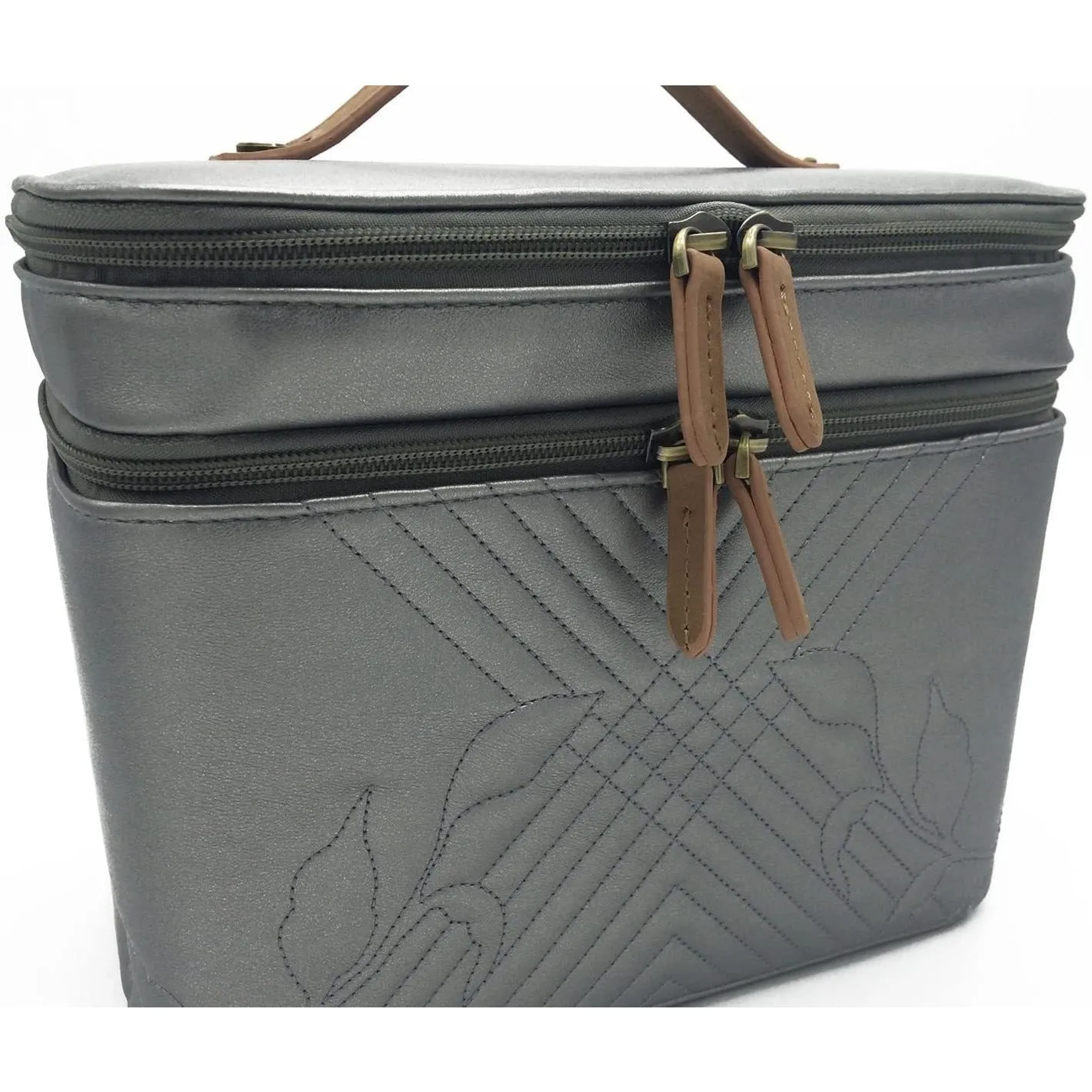 Kemi Makeup Case Memory Pewter