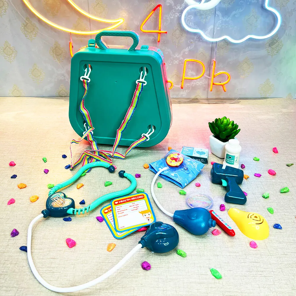 KIDS DOCTOR PLAY SET BAG PACK