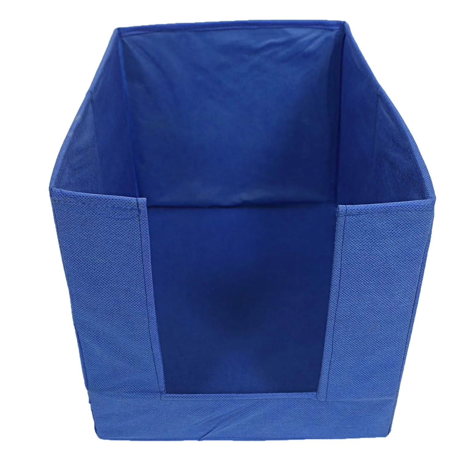 Kuber Industries Non-Woven 2 Pieces Shirt Stacker Wardrobe Organizer (Black & Blue) - CTKTC23251