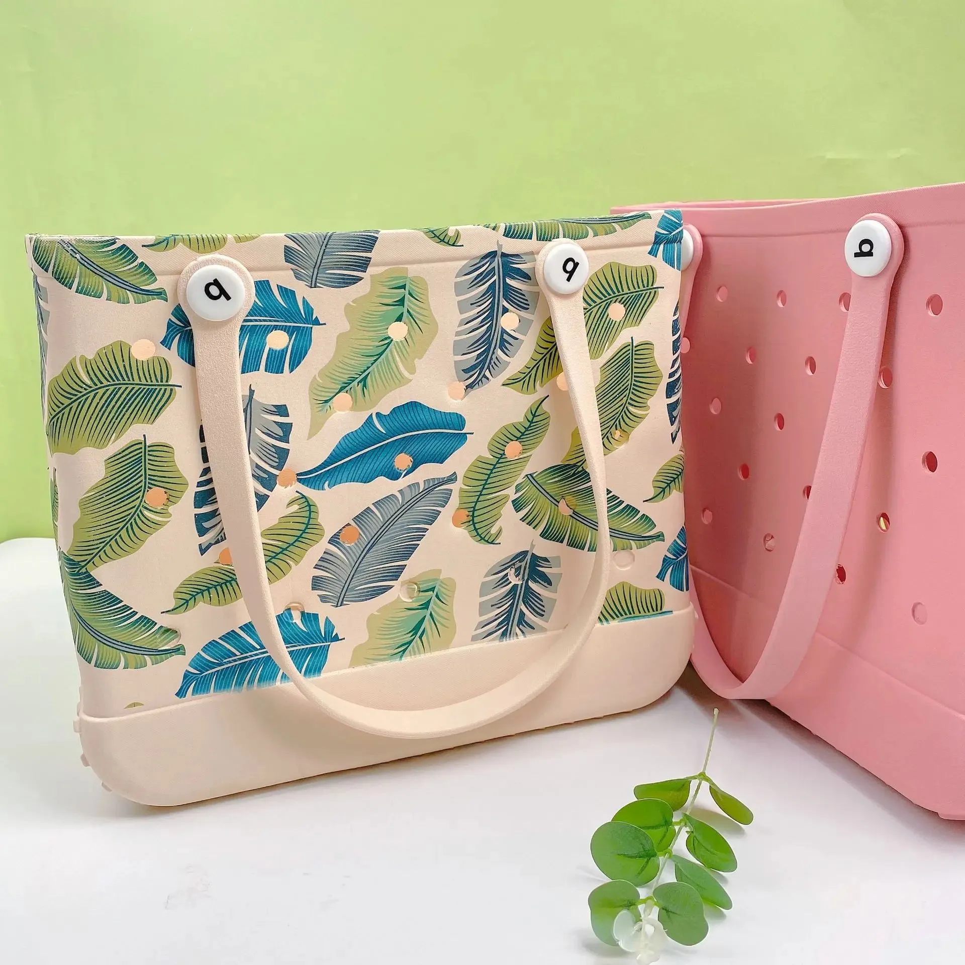 Large Summer Beach Bogg Bags EVA Waterproof