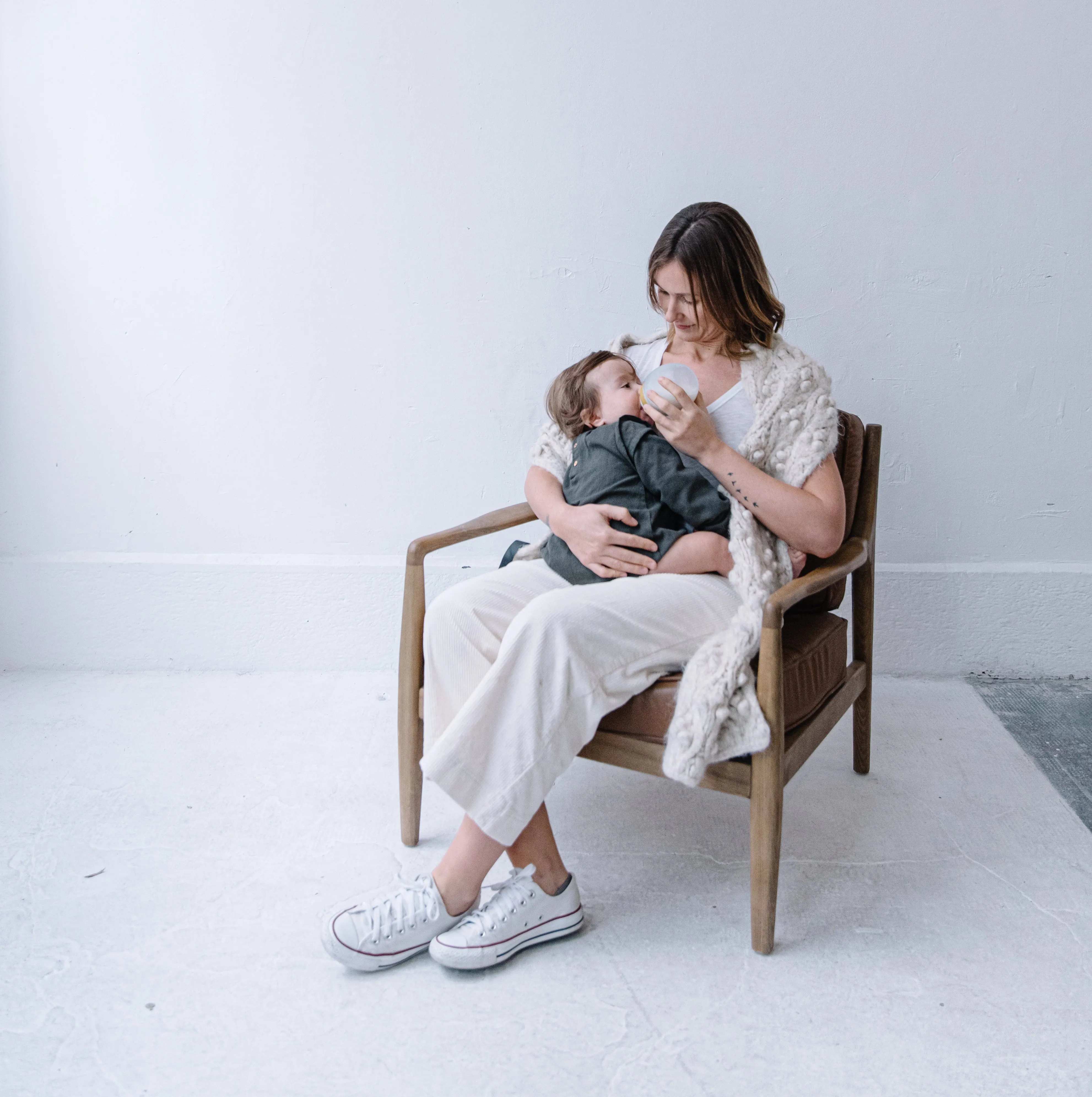 Élhée Innovative Anti Colic Bottle (Khaki)
