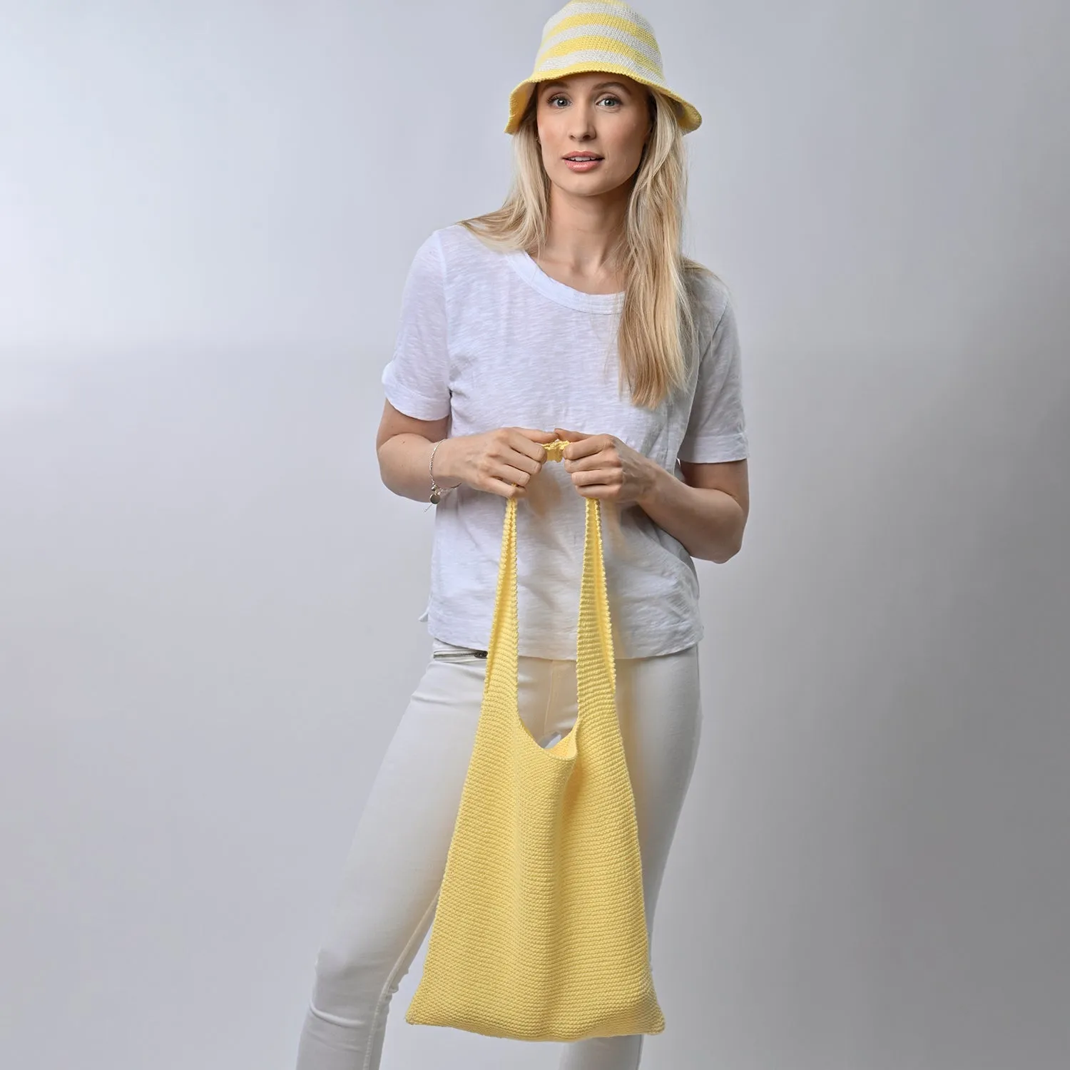 My First Bag Knitting Kit - Cotton Collection