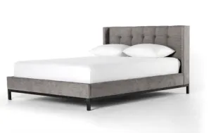NEWHALL KING BED, HARBOR GREY