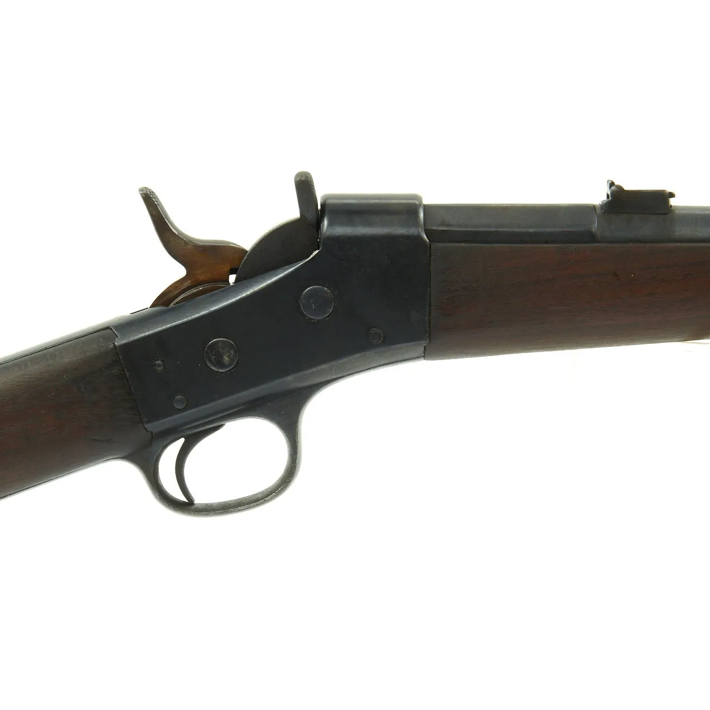 Original Argentine Remington Rolling Block Model 1879 E.N. Saddle Ring Carbine in .43 Spanish