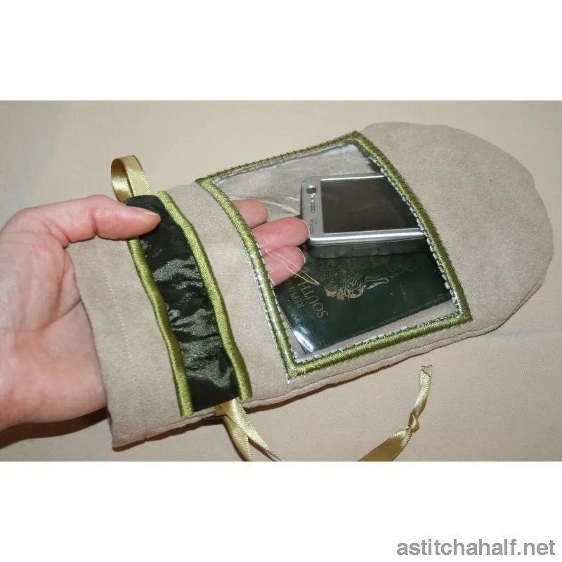 Peek a Drawstring Bag