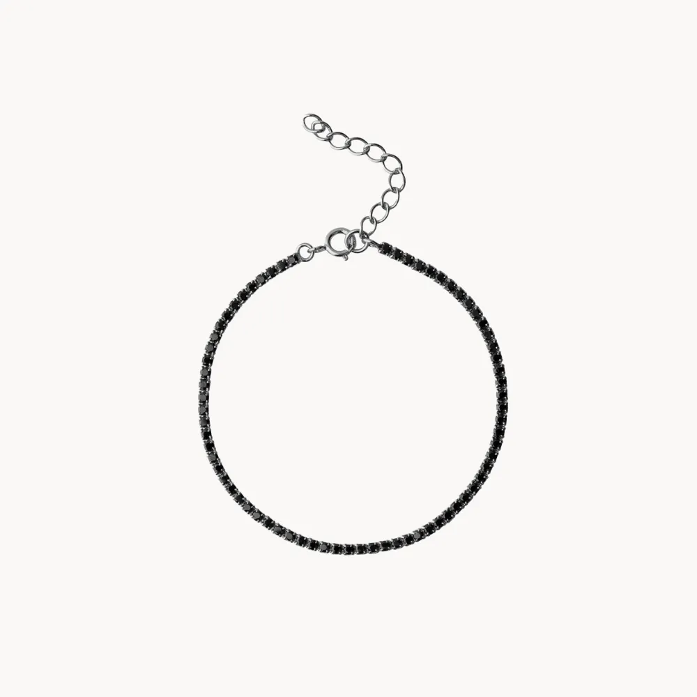 PULSERA BLACK TENNIS