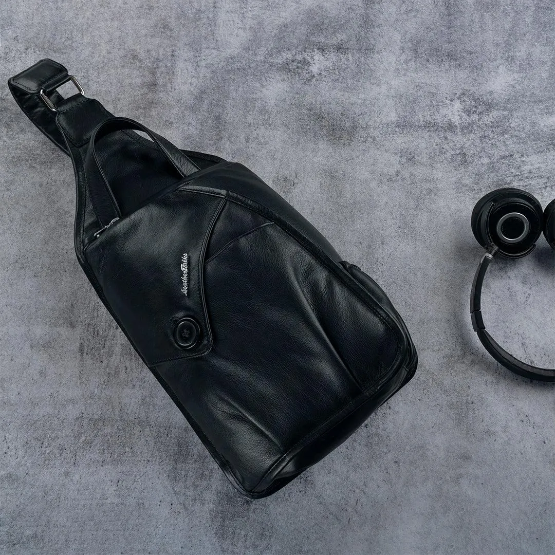 Steve Leather Backpack for Travel