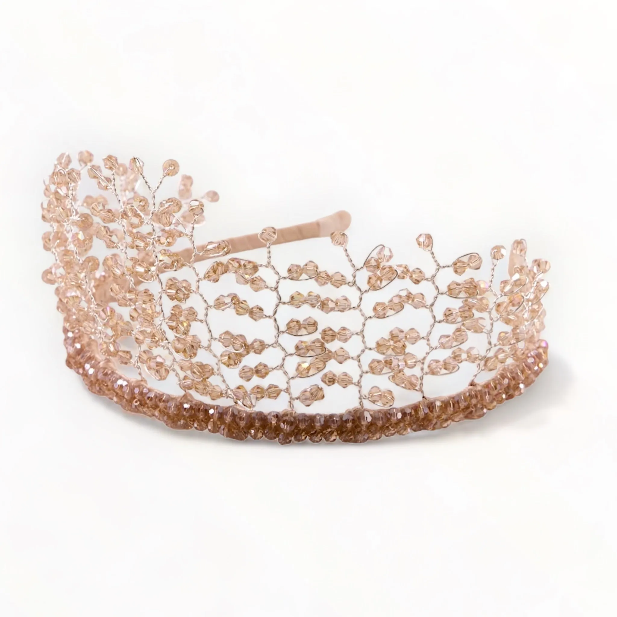 The Czarina Crown Luxury Crystal Headband