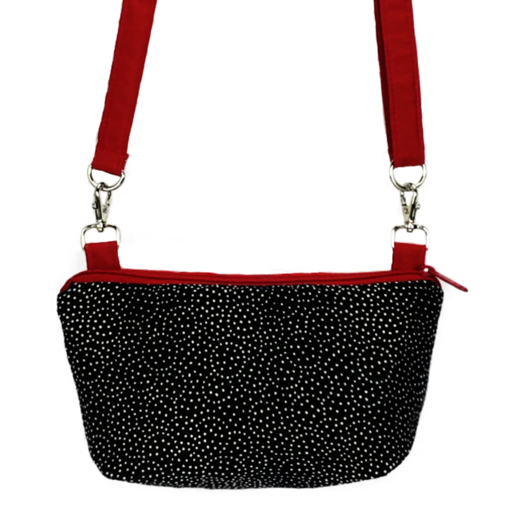 Upcycled 1 | Red Nylon | RTS Traveler Belt Bag