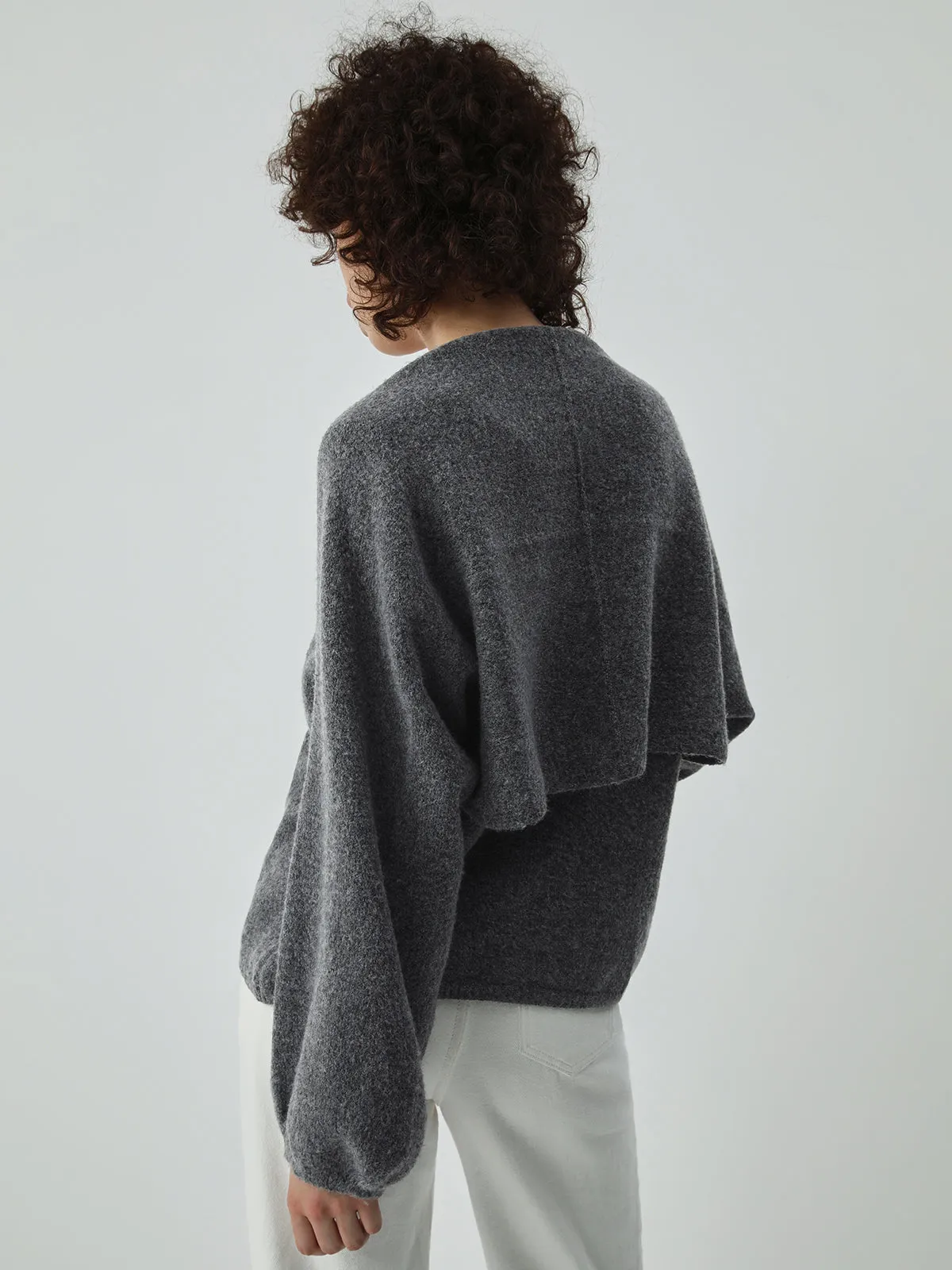 Utility Sweater Graceful Vest With Bolero