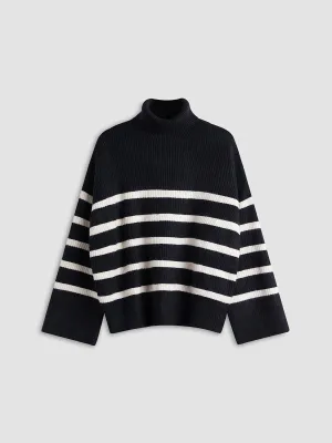 Wear Your Graceful Stripes Pullover Sweater