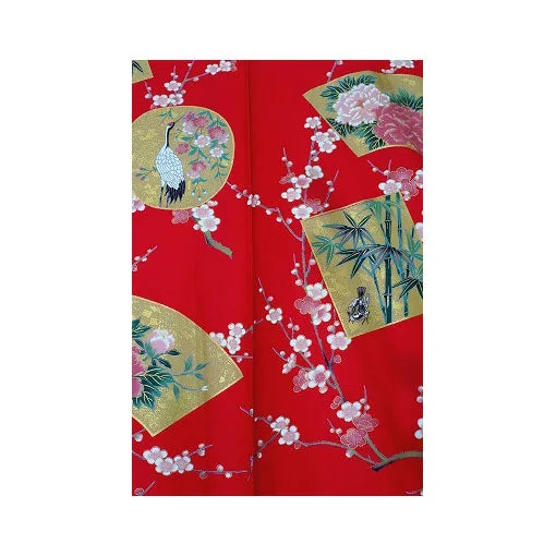 Women's Kimono: Beautiful Crane